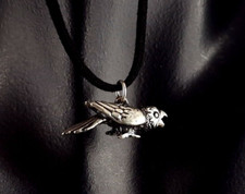 Anhänger Silber 925 Vogel 3D