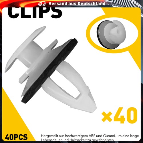 40x türverkleidung clips - 40x,