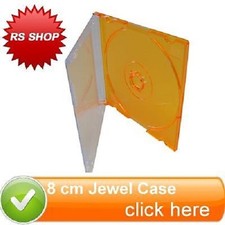 5 hochwertige orange 8cm Mini