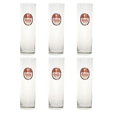 6x Früh Bierglas Stange 0,2l
