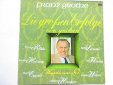 Vinyl LP, Franz Grothe, Die