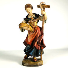 Holz Figur geschnitzt heilige