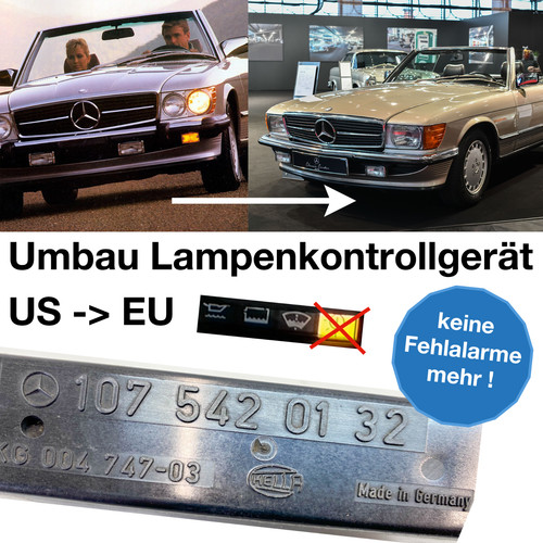 Mercedes r107 modifikation - mercedes,