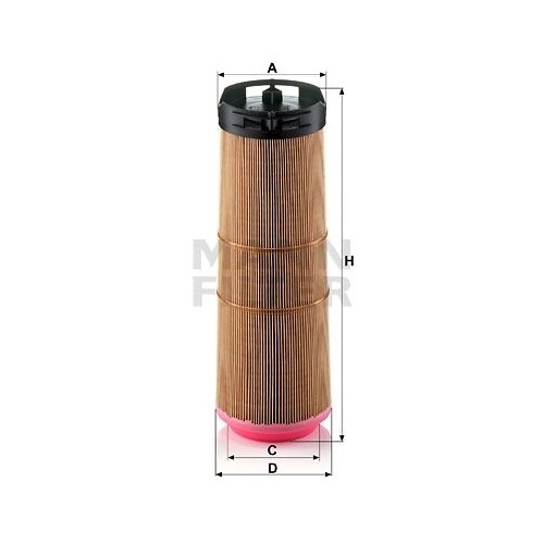 Luftfilter mann filter 12 - mann-filter,