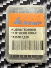9 Stück GARANT Kleinstbohrer