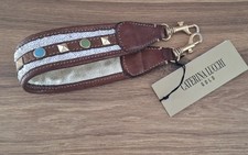 #Schmuckgurt #Caterina Lucchi Frau von Campomaggi #Gold #Nieten #wie Neu #Leder