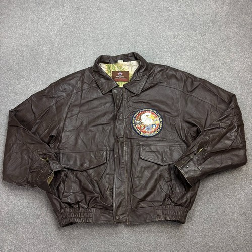 Leder fliegerjacke erwachsene - fliegerjacke,