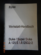 Reparaturanleitung SYM Sanyang A125 Super Duke , Werkstatthandbuch