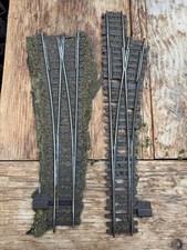 Lenz Spur 0 Handweiche 45032 und 45ß31 links und rechts für Bastler