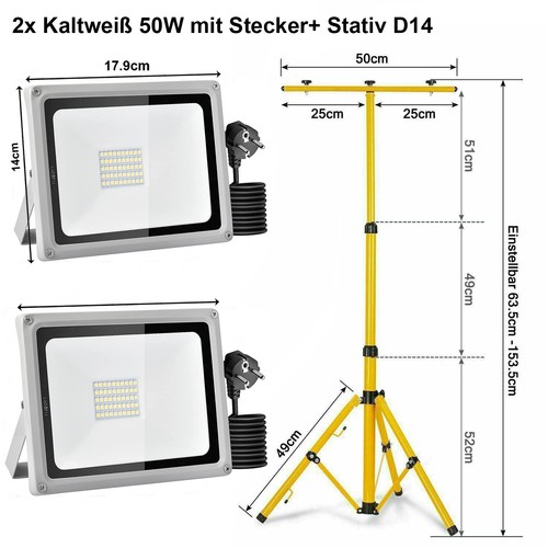 Led fluter outdoor baustrahler - led,
