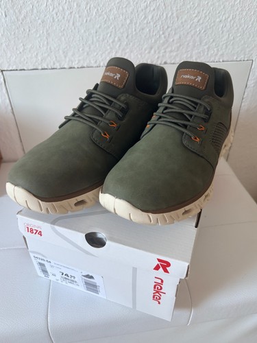 Rieker herrenschuhe grün - rieker,