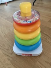 Stapelturm Farbring Pyramide bunt Fisher-Price