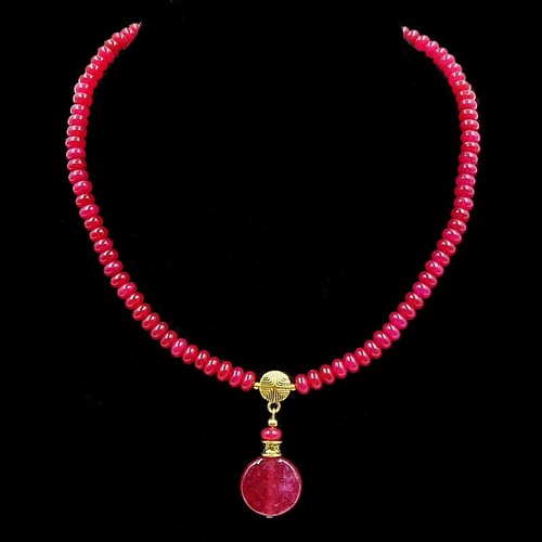 Bailysbeads rubin kette - bailysbeads, rubin-kette
