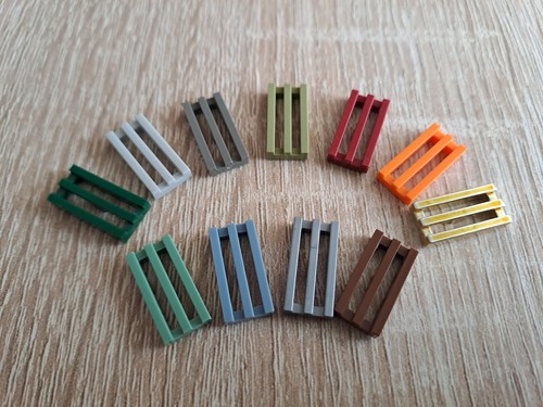 Lego 2412b gitter fliese 1x2 - 2412b,