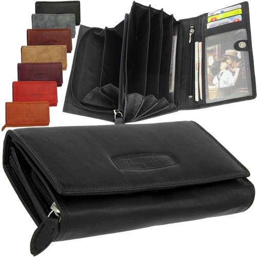 Leder damen geldbeutel - leder,