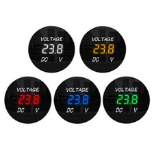 Motorrad Auto LED Voltmeter Panel Digital Voltage Boot Meter Display DC 12V-24V