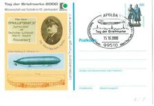 Ganzsache mit Sonderstempel zum Tag der Briefmarke "Stahlluftschiff Veeh" 