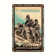 Blechschild Zündapp Das Motorrad 30x20cm Nostalgie Vintage TEL1582