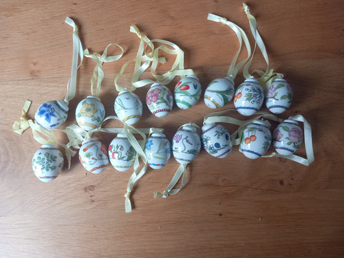 Hutschenreuther mini ostereier - hutschenreuther,