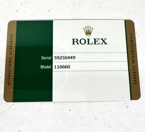 Original rolex 116660 - original,