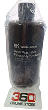 ELEGOO 8K Water Washable Photopolymer Resin White Smoke 1 kg