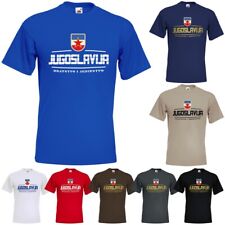 Jugoslawien WM 2022 T-Shirt Fanshirt Trikot Fussball Jugoslavija Fan Shirt