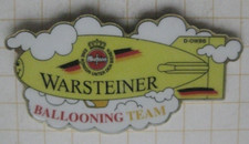 WARSTEINER BALLOONING TEAM ZEPPELIN ................... Bier-Ballon-Pin (282a)