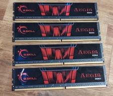 G.SKILL Aegis 32GB (4x8GB) DDR4-3000MHz CL16-18-18-38 1.35V Arbeitsspeicher Kit