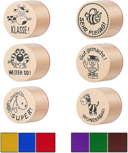 Stück holz stempel - stempel, lehrer