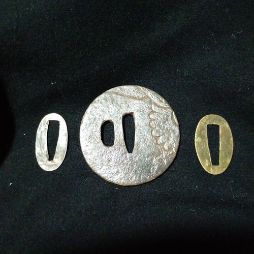 Japanisches eisen tsuba - japanisches,