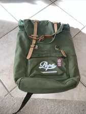Pepe Tabak Retro Rucksack Oliv