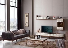 Wohnwand Couchtisch Sofa 3