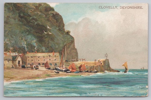 Clovelly devonshire - clovelly,