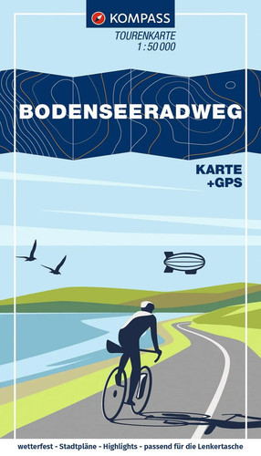 Kompass fahrrad tourenkarte - kompass, fahrrad-tourenkarte