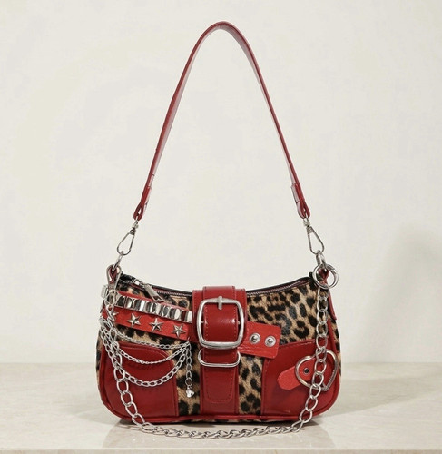 Damen schultertasche klein rot - schultertasche,