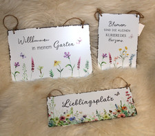Gartenschild zum Hängen