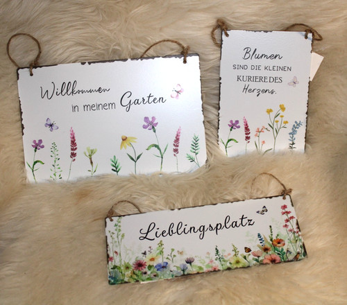 Gartenschild zum hängen - zum,