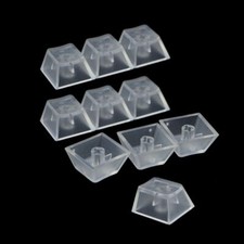 10Pcs Transparent ABS Keycaps