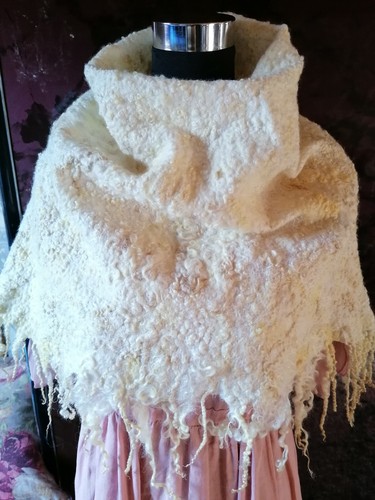 Filzschal schal poncho - schal,