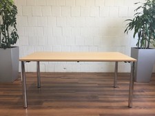 König+Neurath Basic.4 Besprechungstisch 160x80 Buche chrom 