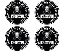 Auto 4x Aufkleber Ich spare