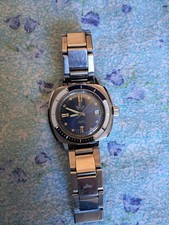 Uhr Watch Dreffa Baby Panerai Automatic Diver Sub Vintage Swiss 