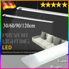 Röhre LED Feuchtraumleuchte Mit Stecker/Chain Unterbauleuchte 30/60/90/120/150cm