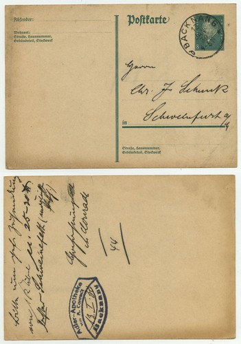 82944 ganzsache 181 - ganzsache,