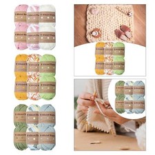 6 x Strickgarn, T-Shirt Garn