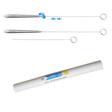 Einhandrute - Silber - Profiruten Set - Wünschelrute - Tensor