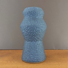 MARTIN SCHLOTZ KERAMIKVASE SCHWARZE LAVAGLASUR DEUTSCHE KERAMIK STUDIOKERAMIK