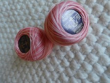 2 x Spitzengarn zum Umhäkeln