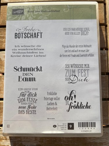 Stampin stempelset rund - up,