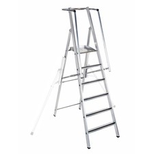 Zarges Stufenleiter ZAP Safemaster S mit großer Plattform